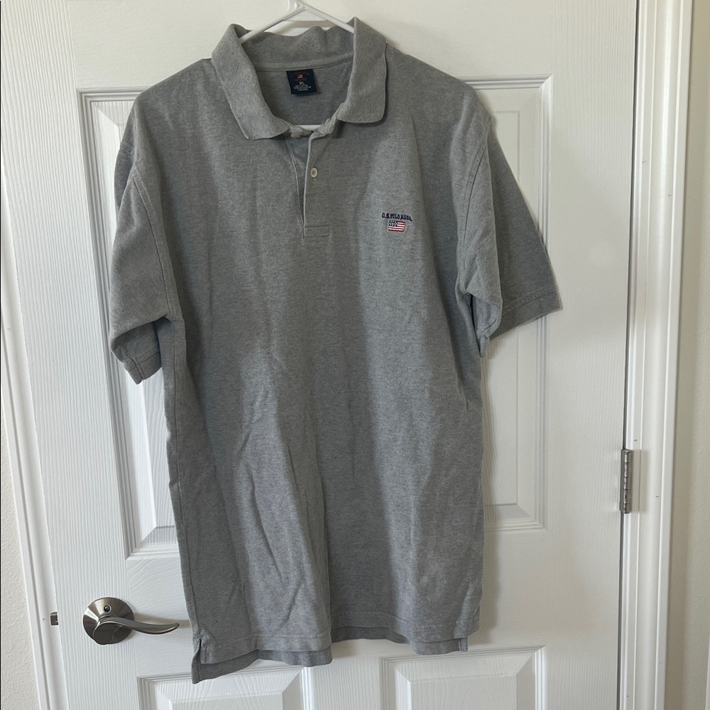 U.S. Polo Assn. Gray Polo Shirt
